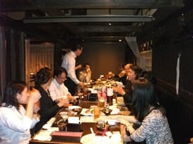 懇親会の様子　その1