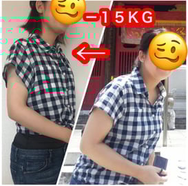 板橋区上板橋のリンパマッサージ専門店ファリンソのお客様のビフォーアフター。男性セラピストが施術。