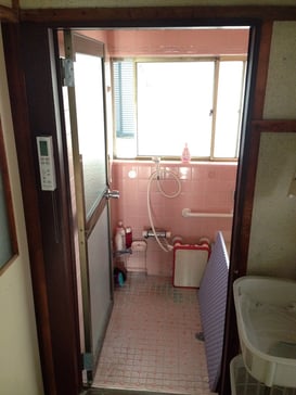 ドアの取り替え 改修前