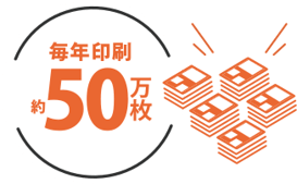 年賀状印刷毎年50万枚