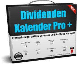 Gewinne 1 von 5 kostenlosen Zugängen zum Dividenden Kalender Pro + in der Freaky Finance Weihnachtsverlosung. Tipps, Wissen und Erfahrungen zum Thema Sparen und Investieren für einen erfolgreichen Vermögensaufbau in Eigenregie.