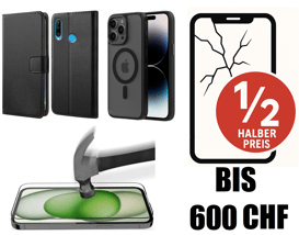 Panzerglas Abo, Case Abo, bis 600 CHF Display Reparatur Schutz Versicherung