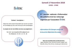 Fi lmc-journée nationale-LMC-association-informations-patients-échanges-LMC France
