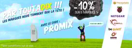 PROMO - 10% sur 6 marques, jusqu'au 04 mai 2017, code : PROMIX ! Par ici : http://www.ldlc.com/n4067/#523d712af1ceb