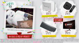PROMO - On coule les prix de 4 produits ! Jusqu'au 17 novembre 2017, code : YETITANIC ! https://www.ldlc.com/n4189/#523d712af1ceb