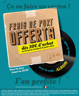 PROMO - Frais de port offerts dès 30€ d'achat ! Jusqu'au 28 mai 2017, code : ALBUM ! Par ici : http://www.ldlc.com/#523d712af1ceb