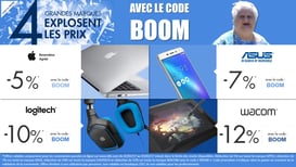 PROMO - 4 marques en promo, jusqu'à demain, code BOOM ! Par ici : http://www.ldlc.com/n4067/#523d712af1ceb
