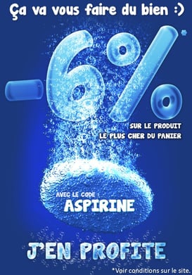 PROMO - 6% sur le produit de votre choix ! Jusqu'au 30 mai 2017, code : ASPIRINE ! Par ici : http://www.ldlc.com/n4207/#523d712af1ceb