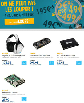 PROMO - Jusqu'au 11 août 2017, 4 produits en promo, servez-vous !  http://www.ldlc.com/n4189/#523d712af1ceb