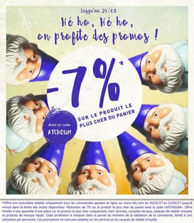 PROMO - 7% sur le produit de votre choix ! Jusqu'au 21 mars 2017, code ATCHOUM ! Par ici : http://www.ldlc.com/n4048/#523d712af1ceb