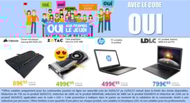 PROMO - 4 prix de fou, avec le code OUI ! Jusqu'à dimanche ! Attention, ça va partir vite ! Par ici : http://www.ldlc.com/landing-AR201602240111-AR201605200019-AR201602180290-AR201511160093.html#523d712af1ceb