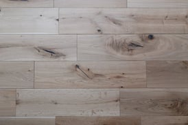 オーク 150幅 乱尺 キャラクター アンドウッド 無垢フローリング 新潟