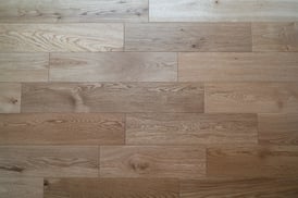 オーク 120幅 乱尺 キャラクター アンドウッド 無垢フローリング 新潟