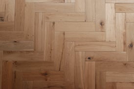 オーク ヘリンボーン 75幅 キャラクター オイル塗装