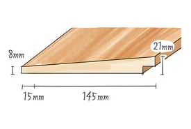 ベベル 形状 サイディング