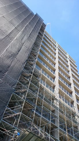 UP787　疾風ウインチ　足場荷揚げ