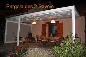 installation d'un abris en aluminium à grenoble