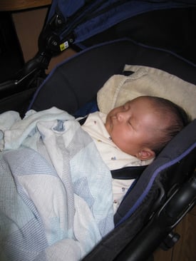 不妊治療の末、女の子を出産