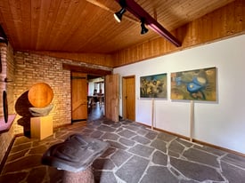 Eingangsbereicht Ausstellung Freiheithof