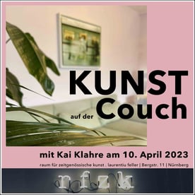 Vernissage Kunstausstellung Kai Klahre Galerie rfzk feller in Nürnberg