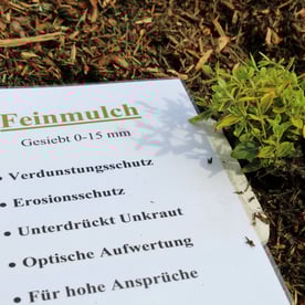 Feinmulch, Mulch, Rinde