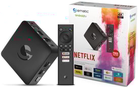 Ematic SRT202 box Android TV
