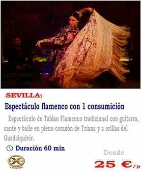 espectáculo flamenco show Sevilla