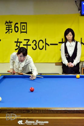 2位・肥田緒里恵(左)