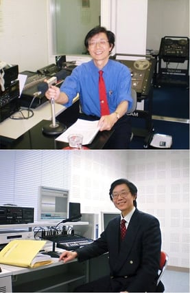 上が「農協ビル」、舌が「移転先の西条AUK」