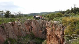 Surplomber la carrière de Vitry