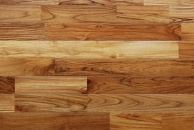 チーク 乱尺 直貼 無垢フローリング アンドウッド 新潟