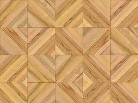 オーク パーケット ななめ模様 フローリング andwood アンドウッド