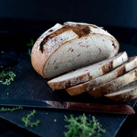 Speckbrot aus dem Dampfgarer.