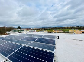Flachdach PV-Anlage Nuernberg