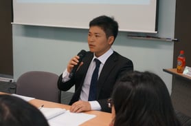 第1期日韓未来フォーラム実行委員長(河野光汰)