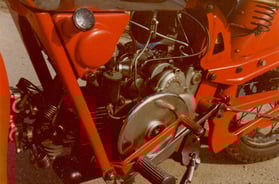 Meine erste "Restauration", eine Moto Guzzi 250 Airone Turismo von 1947