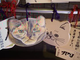 太子堂八幡,絵馬,猫