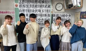 頑張った結果。いつも自習室にいたね。