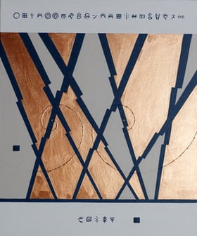 FLASH POWER 8    380mm×455mm   F8   Acrylic   2015