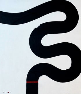 HEBIHANABI 20    455mm×530mm  F10   Acrylic   2016