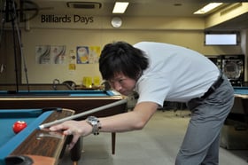 赤狩山幸男プロ（JPBA）