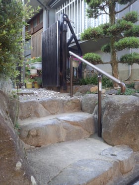 エクステリア（バリアフリー・手すり）工事＠奈良県北葛城郡広陵町