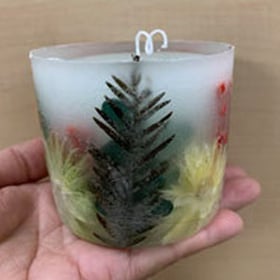 ボタニカルキャンドル（マットタイプ）