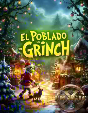 pasacalles temático El Poblado del Grinch