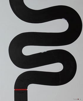 HEBIHANABI 15    500mm×606mm  F12   Acrylic   2016