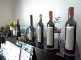 【自家製農園で育てたぶどうがこのワイン】