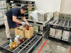 カクヤスの物流、配送センターに集約