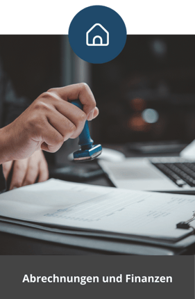 Abrechnungen und Finanzen
