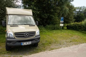 Mit dem Wohnmobil an der Elbe