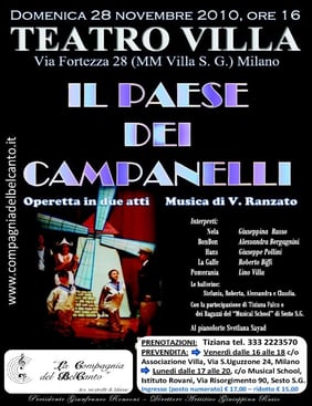 IL PAESE DEI CAMPANELLI – Milano, 28/11/2010